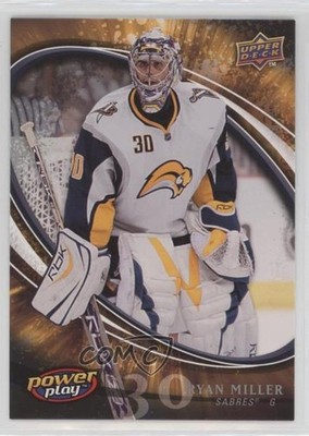 2008-09 Upper Deck Power Play Box Set Ryan Miller #36 t3w