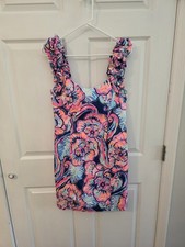 Lilly Pulitzer Womens Devina Stretch Dress Si...