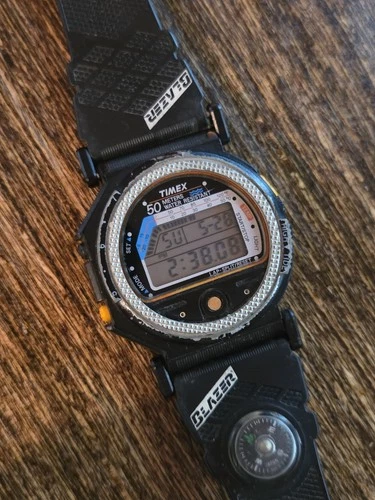 1991 Timex Blazer 707 Vintage Digital Watch - MODE Button Not Working