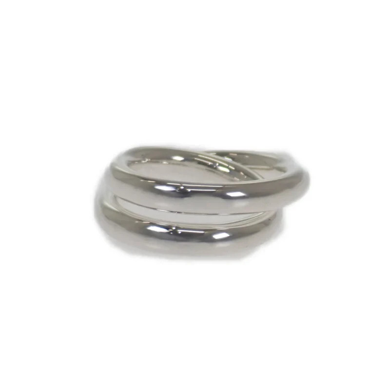 HERMES Vertige Ring Silver 925 Size 54 US 6.5 Women's Men's ISY | eBay