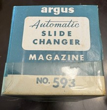 Vintage Argus  Airequipt Automatic Slide Changer Magazines In Original Boxes