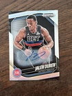 Jalen Duren 2024-25 Panini Prizm Black #190 Silver Prizm Auto Detroit Pistons