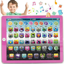 Interactive Learning Tablet for Kids Ages 2 5 ABC Words Numbers Music Educatio