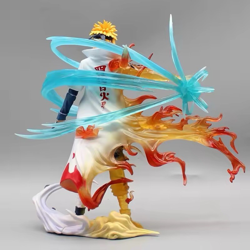 Statuette Naruto Shippuden Minato Namikaze Kurama Mode Rasengan 24cm - 2