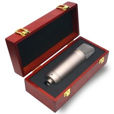 Microphone Case For Rode NT1  Wooden Microphone Box Protective Case For Rode...