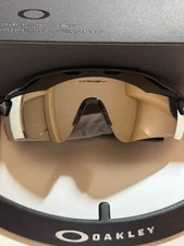 Oakley Custom Radar Ev Path Polished Black Frame Sunglasses Mirrored Lens OO9208