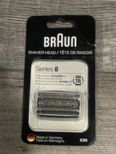 BRAUN Series 8 83M Electric Shaver Head Replacement - Silver