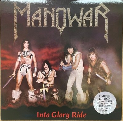 Manowar   Into Glory Ride, Vinyl, Near Mint (NM), Reissue, OIS