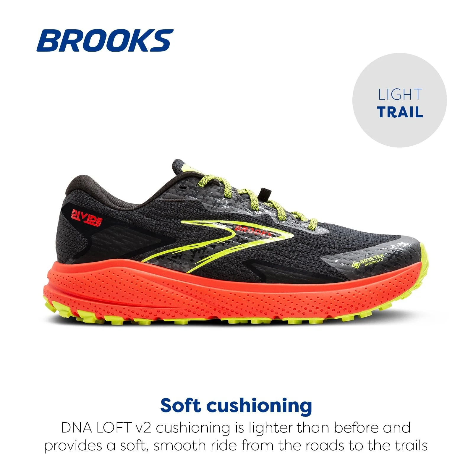 Brooks Men�s Divide 5 GTX
Opens in a new window or tab
