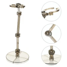 4 Pcs Plastic Model Rack Display Stand for Action Figure Figurine Holder