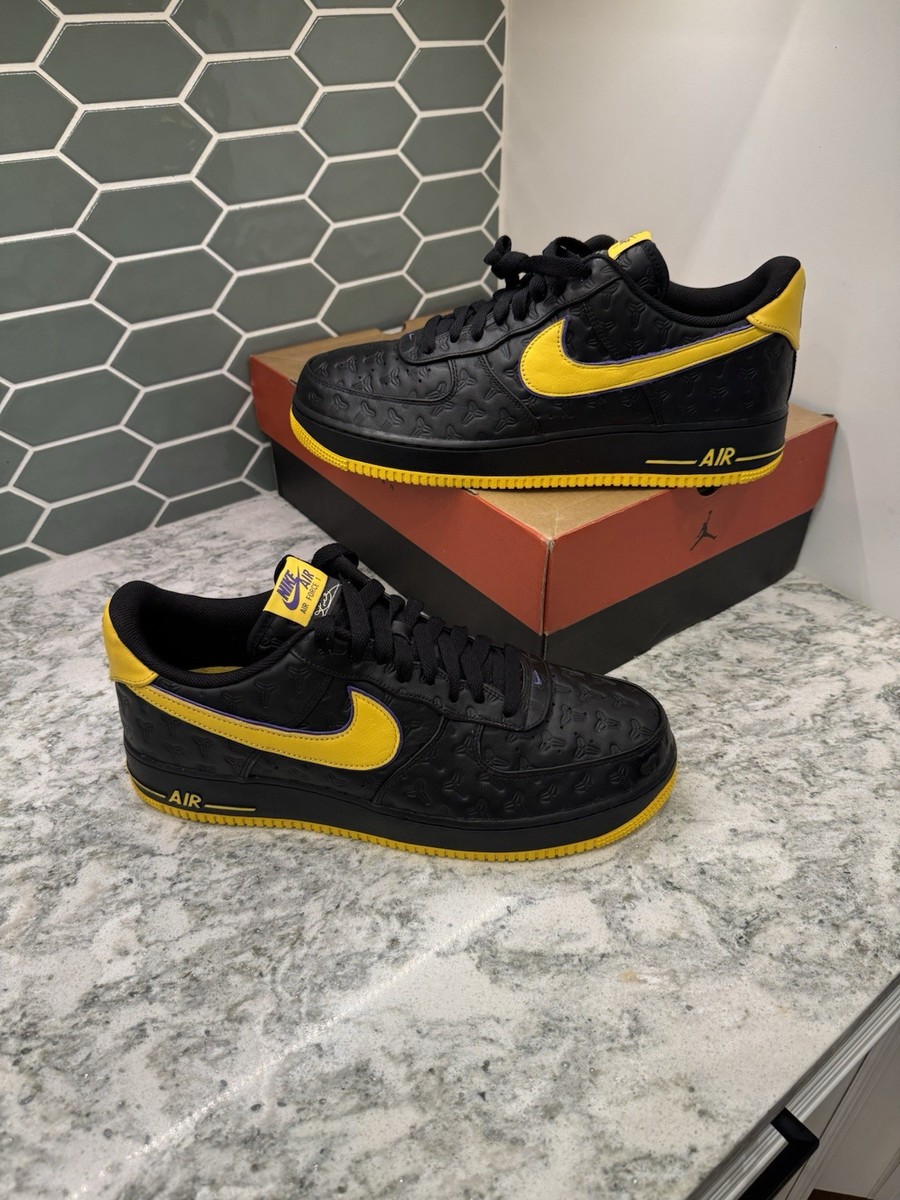 Size 14 - Nike Kobe Bryant x Air Force 1 Low Lakers Away