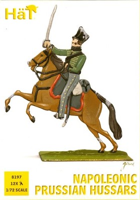HaT Miniatures 1/72 NAPOLEONIC PRUSSIAN HUSSARS Figure Set