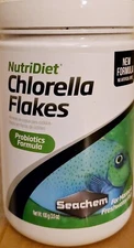 SEACHEM NutriDiet®  Chlorella Flakes Probiotics Formula Fish Food