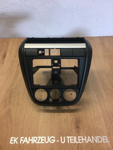 VW Fox Mittelkonsole 5Z0858061A Schwarz Konsole Radioschacht (1)