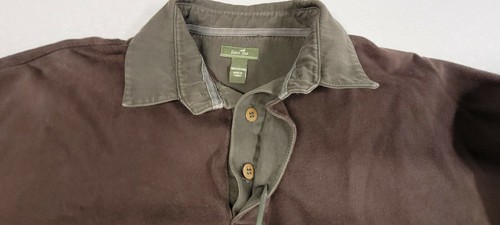 Horny Toad, Large L, 3 Button, Long Sleeve, Violet, Shirt with 3 Button Collar - Picture 6 of 11