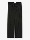 DEREK ROSE MENS LOUNGE TROUSERS - MEDIUM - MODAL - RRP. £190 - BASEL BLACK PJ