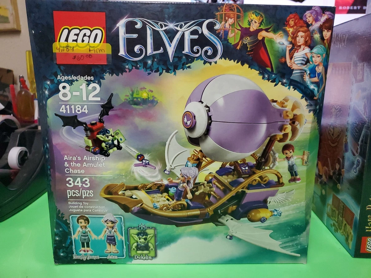 LEGO Elves Aira s Airship the Amulet Chase 41184 673419265652