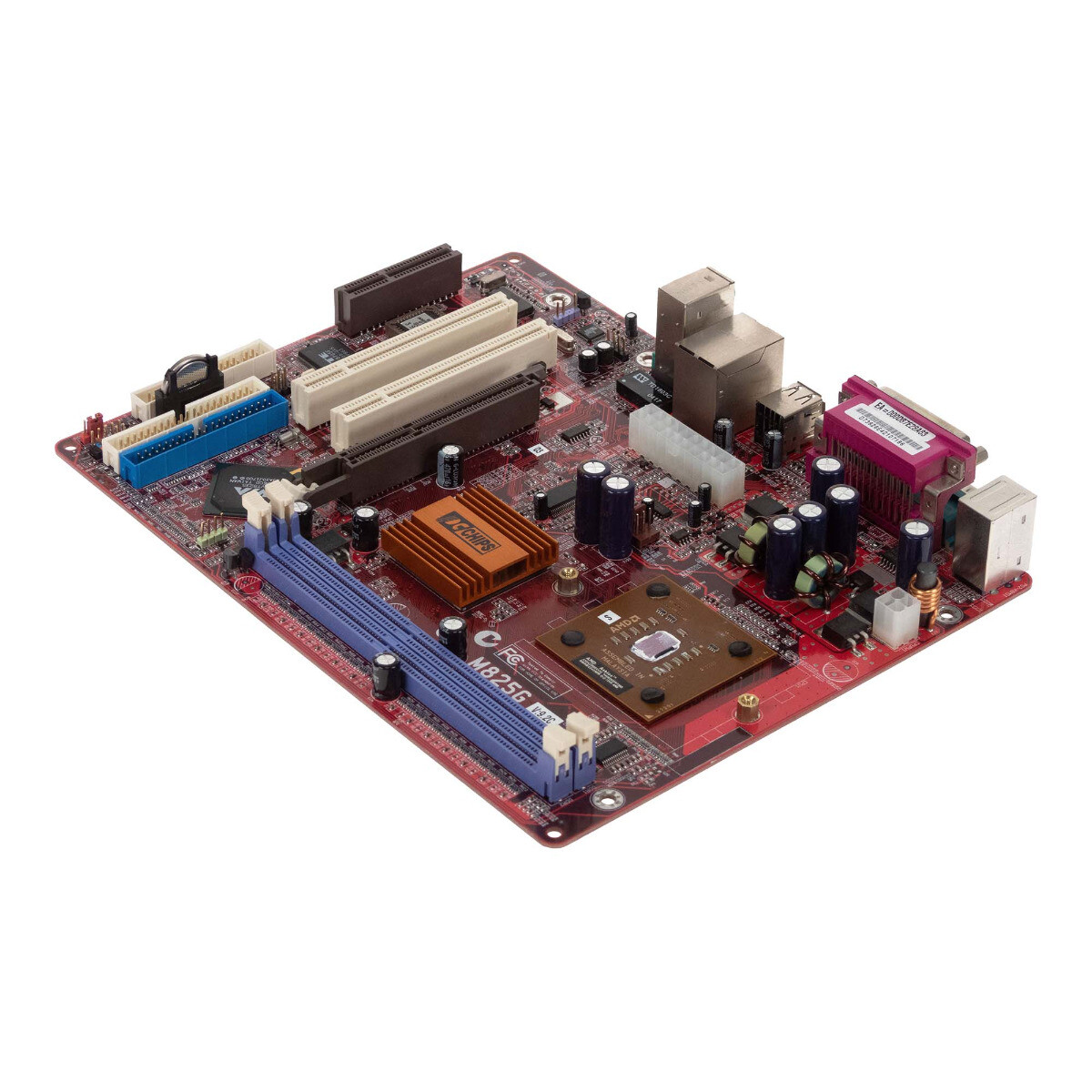 Scheda Madre Matx PC Chips M825g Athlon XP DDR AGP