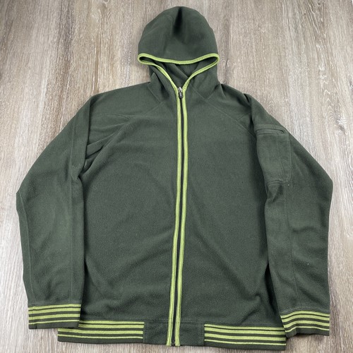 VTG. Patagonia Plush Synchilla® Sweatshirt Hoody Full Zip #20935 Green Men's M - Picture 2 of 20