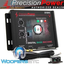 PRECISION POWER BP.80MX BASS ENHANCER EPICENTER FOR AMPS SUBWOOFERS AMPLIFIERS