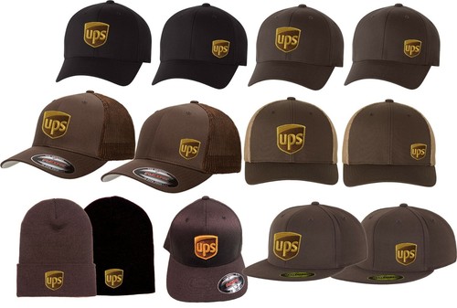 Buy UPS Hats Beanies Flat Bill, Trucker 