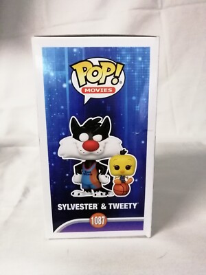 Funko Pop and Buddy Space Jam 2- Sylvester and Tweety