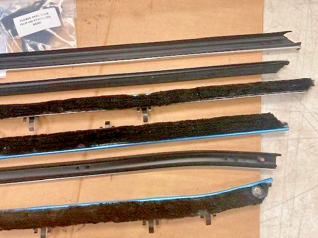 Window Sweeper Kit 8-Piece For Chevrolet Camaro 1968; WC 2008-15