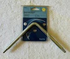 Plumb Pak PP840-5 Faucet Seat Wrench 3 Hex & 3 Square Sizes Angled Design - NOS