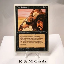 MTG - 4th Edition - Erg Raiders - Common - Near Mint