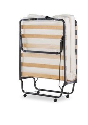 Linon Luxor Folding Rollaway Cot-Sized Bed with 4.5 ...
