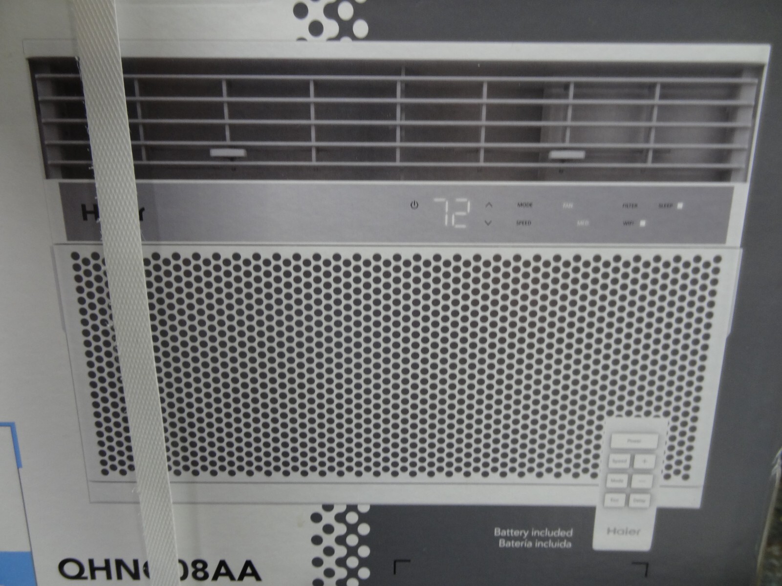 NEW Haier 8,000 BTU Smart Electronic Window Air Conditioner QHNG08AA 84691862703 eBay