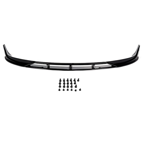 For 2017~2023 Tesla Model 3 Front Bumper Lip Chin Spoiler Splitter Glossy Black - Picture 8 of 13