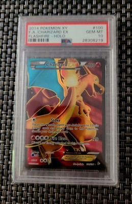 14 Pokemon Xy Flashfire Charizard Ex Full Art 100 106 Psa 10 No Gold Star Ebay