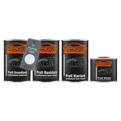 Autolack Set Dose spritzfertig für Hyundai TW3 White Cream Perl 3,5L