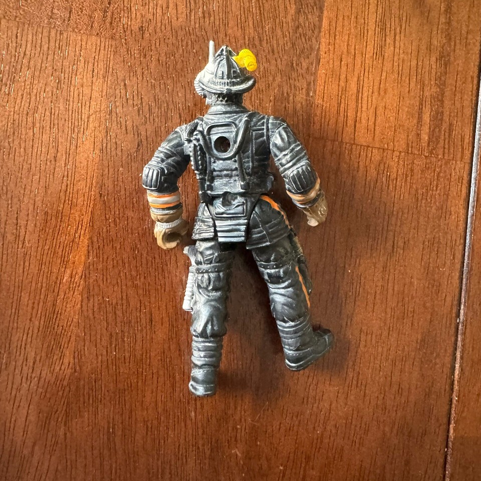 Chap Mei Rescue Squad Fireman Fire Fighter Action Figure Lanard Oxygen ...