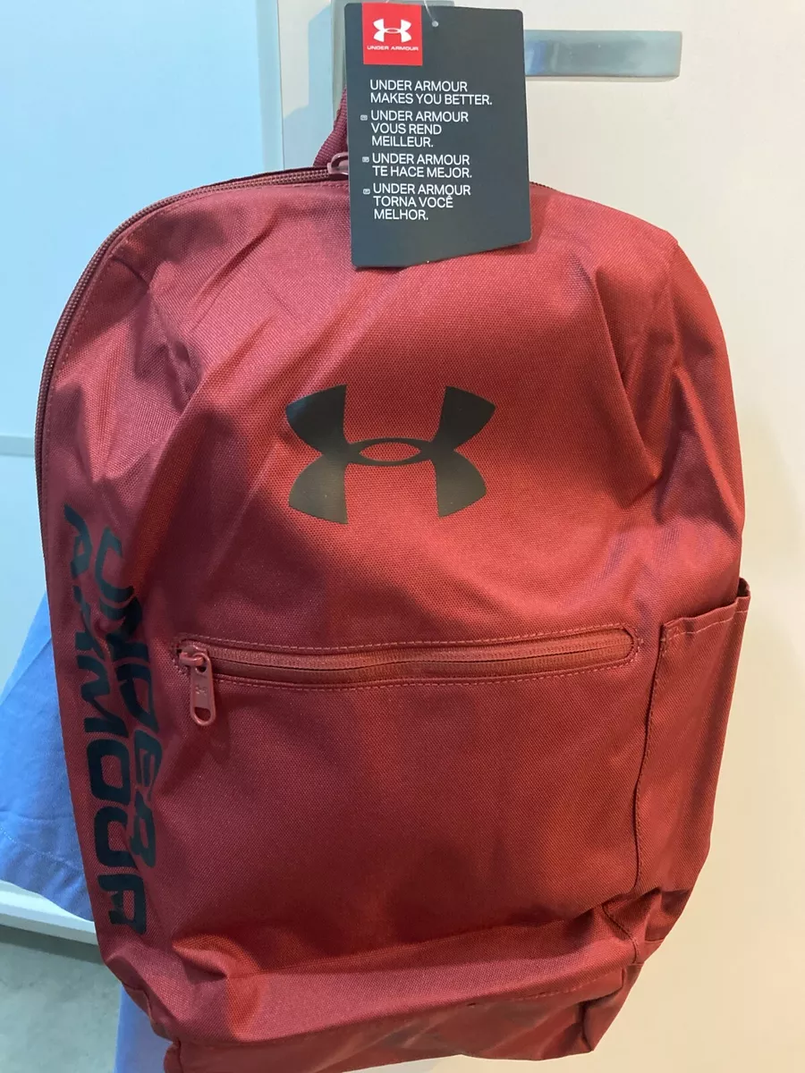 under armour scrimmage backpack mochila Storm water-repellent red color unisx | eBay