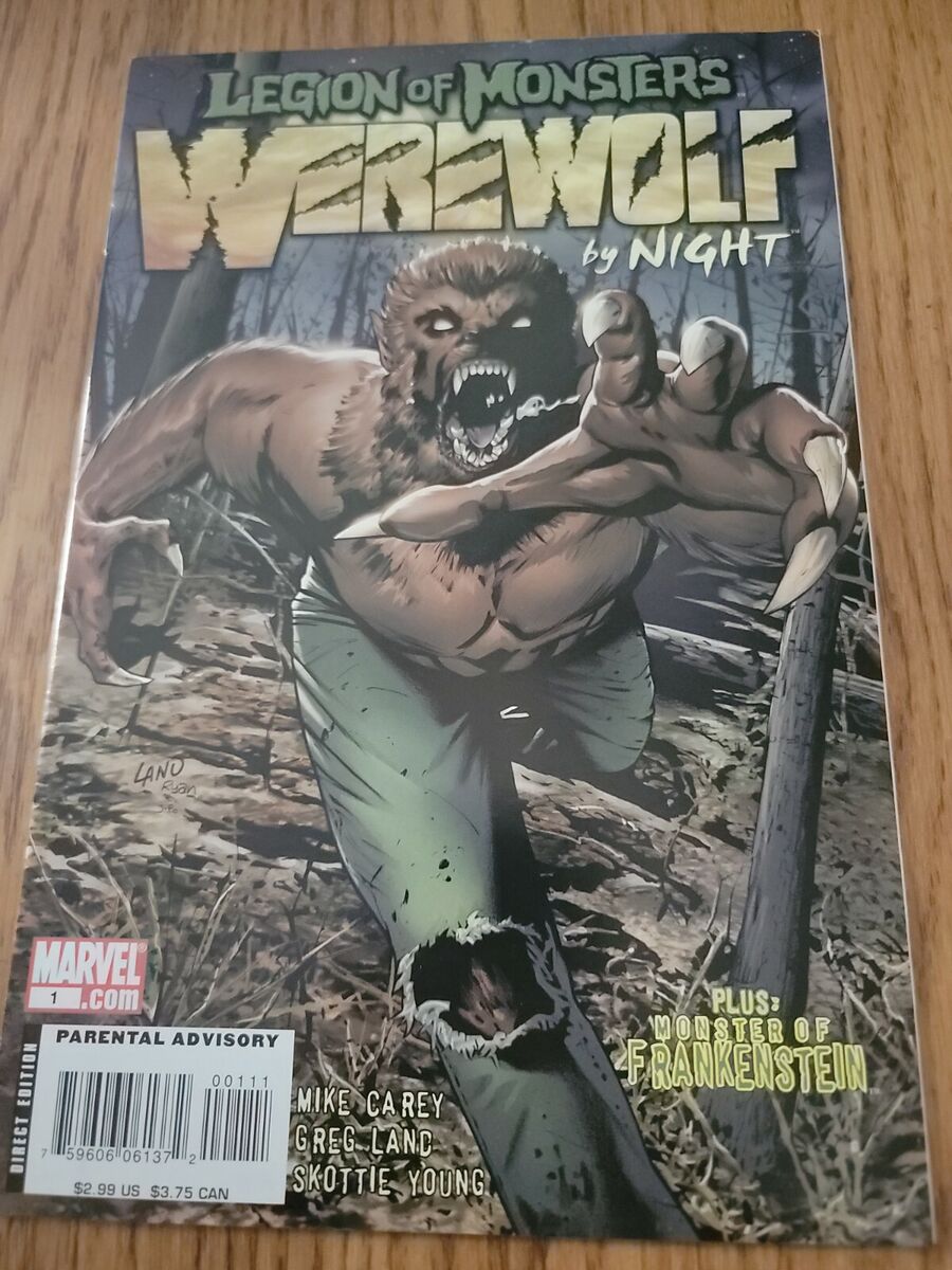 Legion of Monsters Werewolf by Night (2007 Marvel) comic books