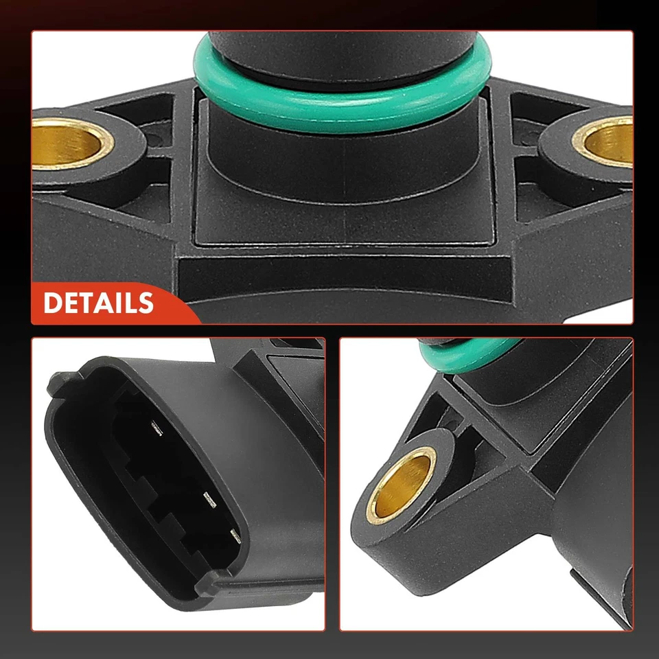 Sensore pressione di carica per Ssangyong Actyon I Kyron Rexton/Rexton II GAB Rodius 2.0 - Immagine 4 di 4