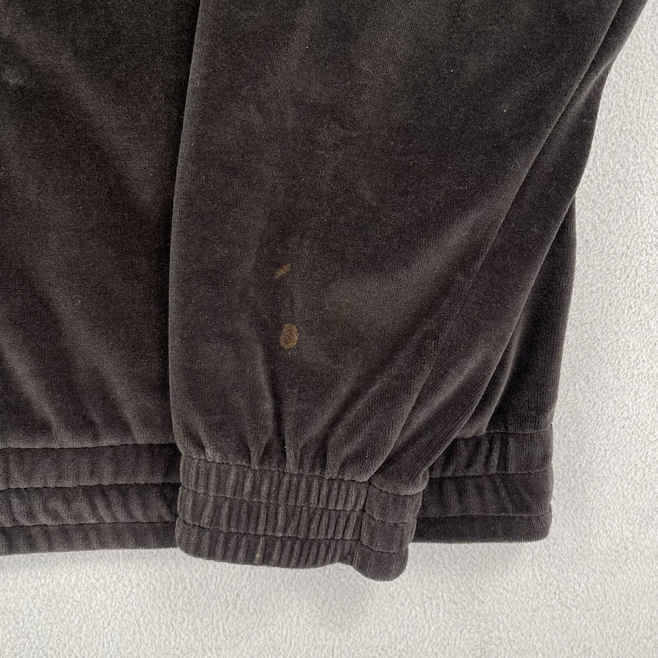 彪马夹克男式 XL 丝绒黑色全拉链意大利口袋长袖赛车 — 第 4/4 张图片