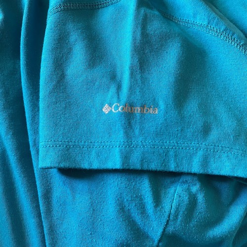 Columbia Omni-Wick Advanced Evap. Blaues sportliches Damen-Trainingsshirt Gr. S - Bild 3 von 7