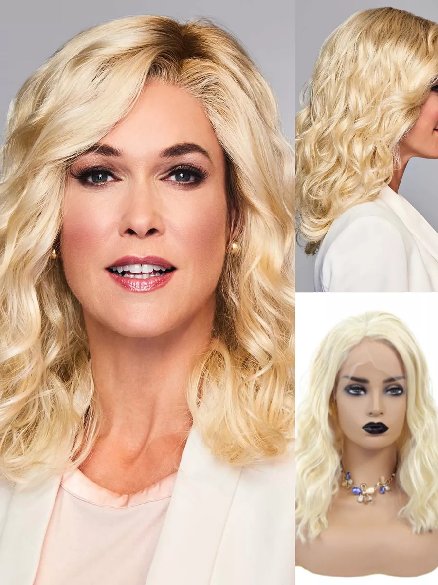 Blonde fashion wigs deals
