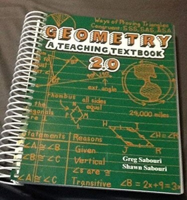Geometry Teaching Textbooks 2.0 - Textbook only - Very Good