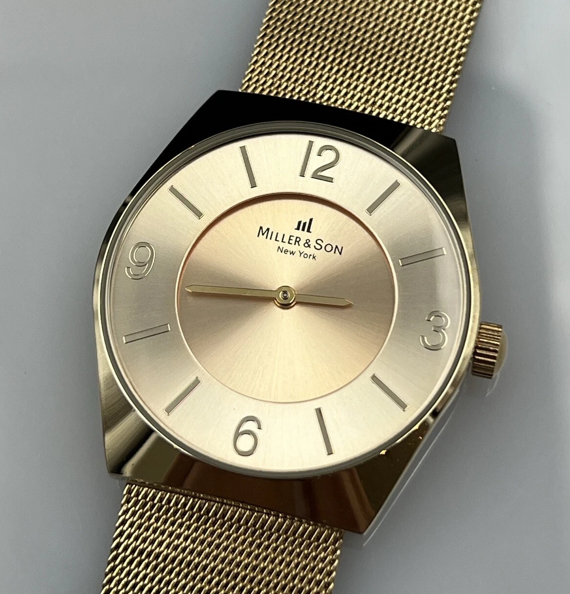 Miller & Son New York AW 12 Quartz Uhr Herren Armbanduhr - 35mm 