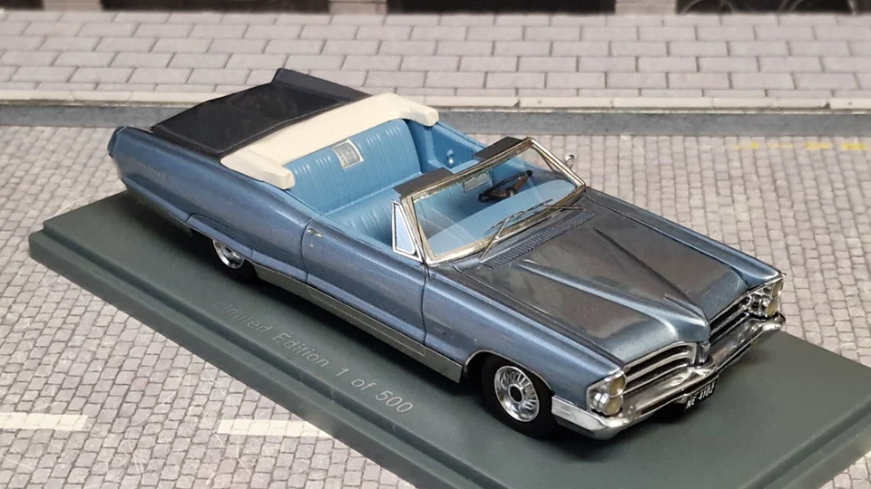 NEO SCALE MODELS 1/43 - PONTIAC BONNEVILLE CONVERTIBLE 1968 - Immagine 4 di 4