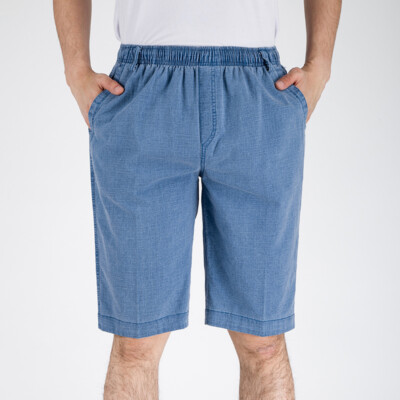 oversized linen shorts