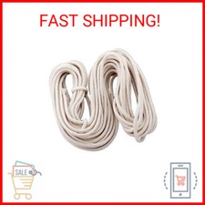 50 Feet Roll 1/4" Round Cotton Wicks Burner Replacement Kerosene for Oil Lamp La