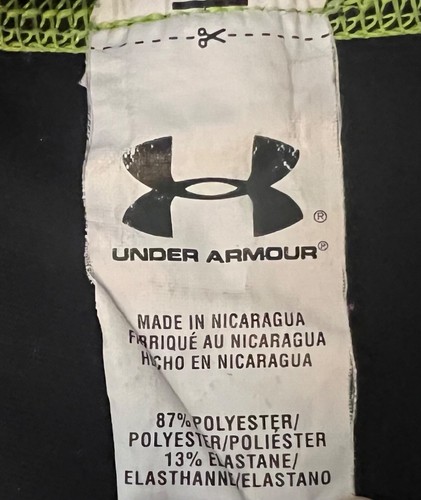 Under Armour 1/4 Zip Long Sleeve ColdGear Blue Mock Neck Pullover - Medium Loose - Picture 6 of 13