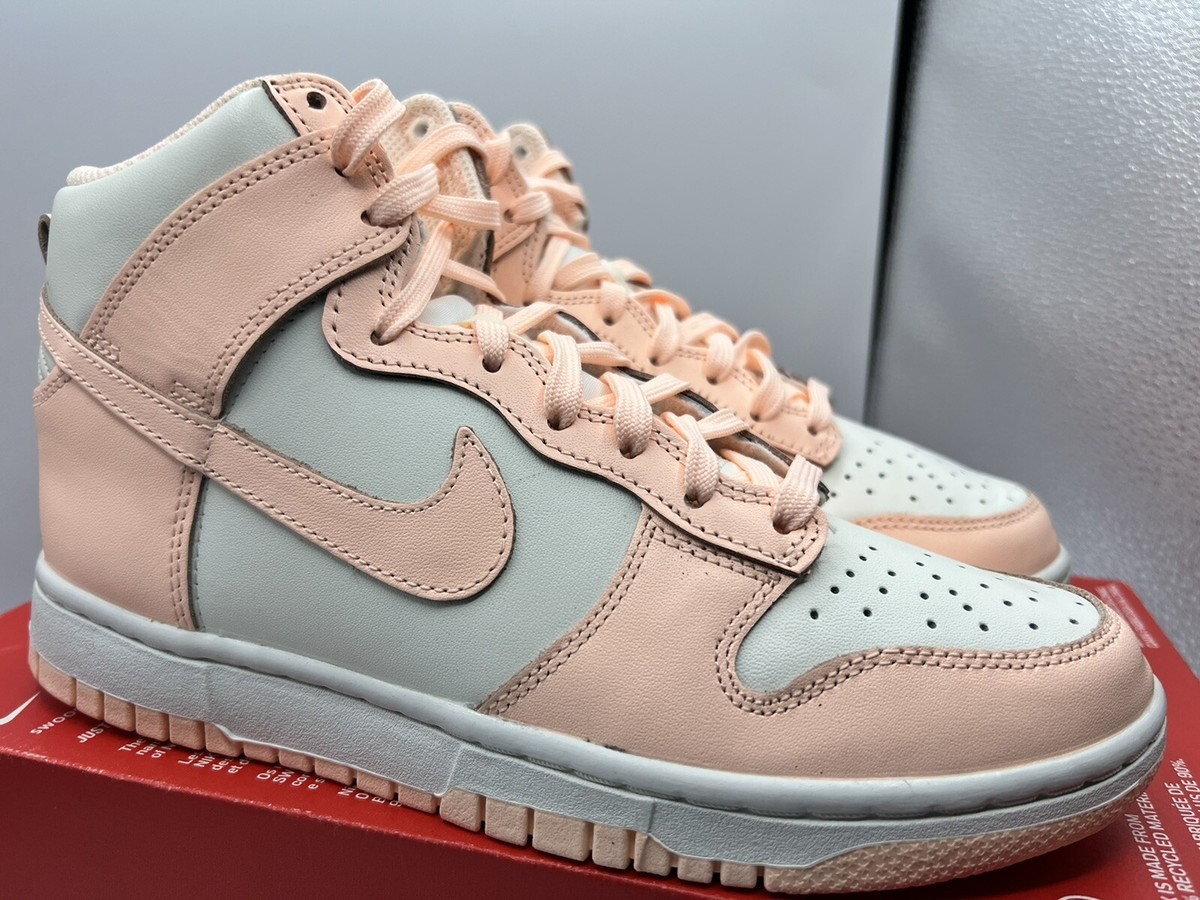 Nike Dunk High Sail Crimson Tint Pink Panda Women Size 7.5