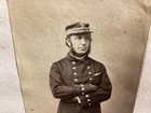 C. 1860s Albumen Print Of Unknown Union Naval Officer Civil War