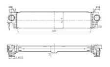 F&uuml;r NRF 309383 INTERCOOLER
